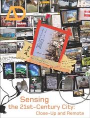 Cover of: Sensing the 21st Century City by David Grahame Shane, Brian McGrath