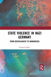 Cover of: State Violence in Nazi Germany