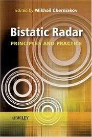 Cover of: Bistatic Radar | Mikhail Cherniakov