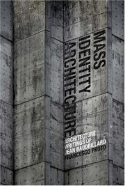 Cover of: Mass Identity Architecture by Francesco Proto