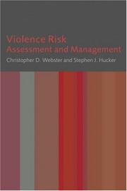 Cover of: Violence Risk: Assessment and Management