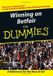 Winning on Betfair for Dummies by Jack Houghton