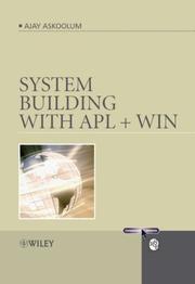 Cover of: System Building with APL + WIN (RSP) by Ajay Askoolum, Ajay Askoolum