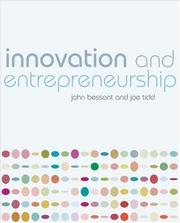 Cover of: Innovation and Entrepreneurship