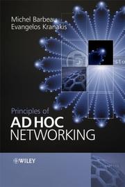 Cover of: Principles of Ad-hoc Networking