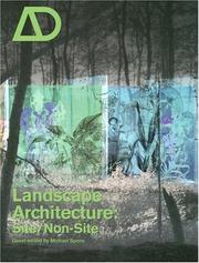 Cover of: Landscape (Architectural Design)