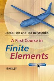Cover of: A First Course in Finite Elements