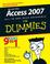 Cover of: Access 2007 All-in-One Desk Reference For Dummies (For Dummies (Computer/Tech))