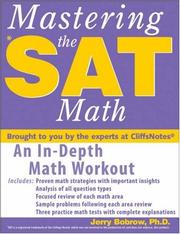 Cover of: Mastering the SAT Math