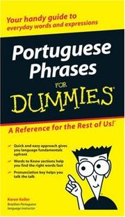 Cover of: Portuguese Phrases For Dummies (For Dummies (Lifestyles Paperback)) by Karen Keller