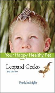 Cover of: Leopard Gecko | Frank Indiviglio