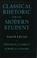 Cover of: Classical rhetoric for the modern student