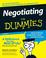 Cover of: Negotiating For Dummies