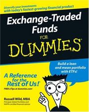 Cover of: Exchange-Traded Funds For Dummies
