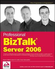 Cover of: Professional BizTalk Server 2006