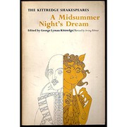 Cover of: A Midsummer Night's Dream - Revised by Irving Ribner by 