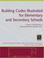 Cover of: Building Codes Illustrated for Elementary and Secondary Schools