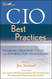 Cover of: CIO Best Practices: Enabling Strategic Value with Information Technology (Wiley and SAS Business Series)