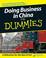 Cover of: Doing Business in China For Dummies (For Dummies (Business & Personal Finance))