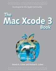 Cover of: The Mac Xcode 3 Book by Michael E. Cohen, Dennis R. Cohen