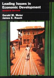 Cover of: Leading Issues in Economic Development by Gerald M. Meier, James E. Rauch