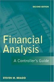 Financial Analysis by Steven M. Bragg