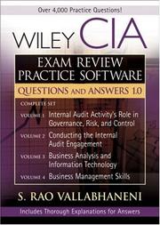 Cover of: Wiley CIA Exam Review CD