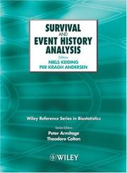 Cover of: Survival and Event History Analysis (Wiley Reference Series in Biostatistics)