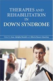 Cover of: Therapies and Rehabilitation in Down Syndrome by 