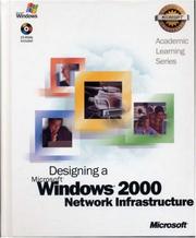 Cover of: 70-221 ALS Designing a Microsoft Windows 2000 Network Infrastructure Package
