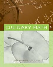 Cover of: Culinary Math