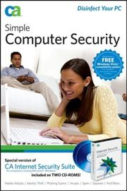 Cover of: Simple Computer Security: Disinfect Your PC