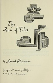 Cover of: The rose of Tibet.