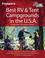 Cover of: Frommer's Best RV and Tent Campgrounds in the U.S.A. (Frommer's Best Rv & Tent Campgrounds in the USA)