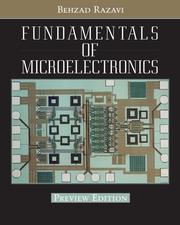 Fundamentals of Microelectronics by Behzad Razavi