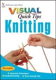 Cover of: Knitting VISUAL Quick Tips