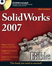 Cover of: SolidWorks 2007 Bible