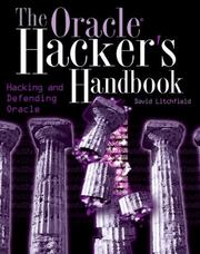 Cover of: The Oracle Hacker's Handbook by David Litchfield