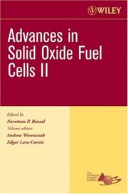 Cover of: Advances in Solid Oxide Fuel Cells II, Ceramic Engineering and Science Proceedings, Cocoa Beach (Ceramic Engineering and Science Proceedings) by 