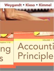 Cover of: Accounting Principles by Jerry J. Weygandt, Jerry J. Weygandt, Donald E. Kieso, Paul D. Kimmel