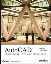 Cover of: AutoCAD by Lynn Allen, Scott Onstott