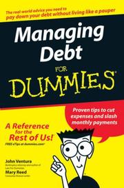 Cover of: Managing Debt For Dummies (For Dummies (Business & Personal Finance)) by John Ventura, Mary Reed