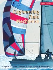 Cover of: Engineering Fluid Mechanics | Clayton T. Crowe