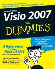 Cover of: Visio 2007 For Dummies (For Dummies (Computer/Tech)) by John Paul Mueller, Debbie Walkowski