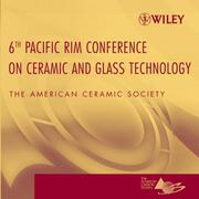 Cover of: Proceedings of the 6th Pacific Rim Conference on Ceramic and Glass Technology