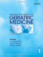 Cover of: Principles and Practice of Geriatric Medicine, 2 Volume Set by 