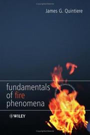 Cover of: Fundamentals of Fire Phenomena by James G. Quintiere