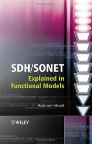 SDH/SONET Explained in Functional Models by Huub van Helvoort