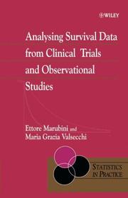 Cover of: Analysing Survival Data from Clinical Trials and Observational Studies (Statistics in Practice)
