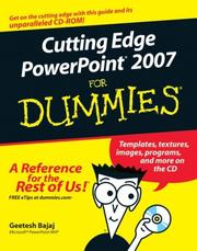 Cover of: Cutting Edge PowerPoint 2007 For Dummies